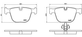 BREMBO FRENOS P06053 - PASTILLA DE FRENO