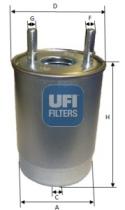  2411300 - FILTRO COMBUSTIBLE