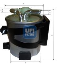 Filtros ufi 5543000 - FILTRO CARBURANTE