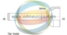 ODM OJ0606 - HOMOCINETICA MITSUBISHI 28X56X25