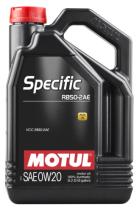 LUBRICANTES MOTUL 106045 - SPECIFIC RBS0-2AE 0W20