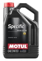 LUBRICANTES MOTUL 107050 - SPECIFIC VW 504.00-507.00 0W30