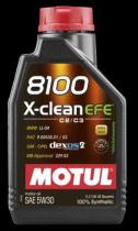 LUBRICANTES MOTUL 107210 - 8100 X-CLEAN EFE C2/C3 5W30