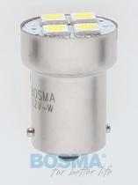 LAMPARAS BOSMA 93533048 - 12V 4XSMD 5050 LED BA15S WHITE 2PCS