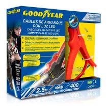 ACCESORIOS GOOD YEAR GOD0011 - CABLES ARRANQUE CON LUD LED 400 AH 20M/M 2,5 M.