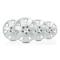 ACCESORIOS GOOD YEAR GOD9035 - JGO.TAPACUBOS FLEXO 50 PLATA 14"
